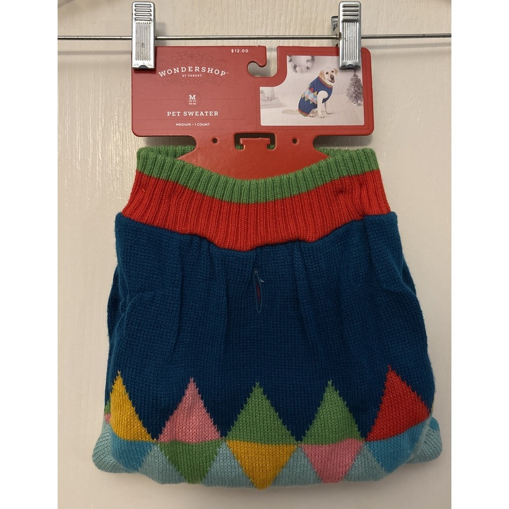 New Wondershop at Target, Pet Sweater, Medium Up to 40lbs. Dog or Cat Sweate